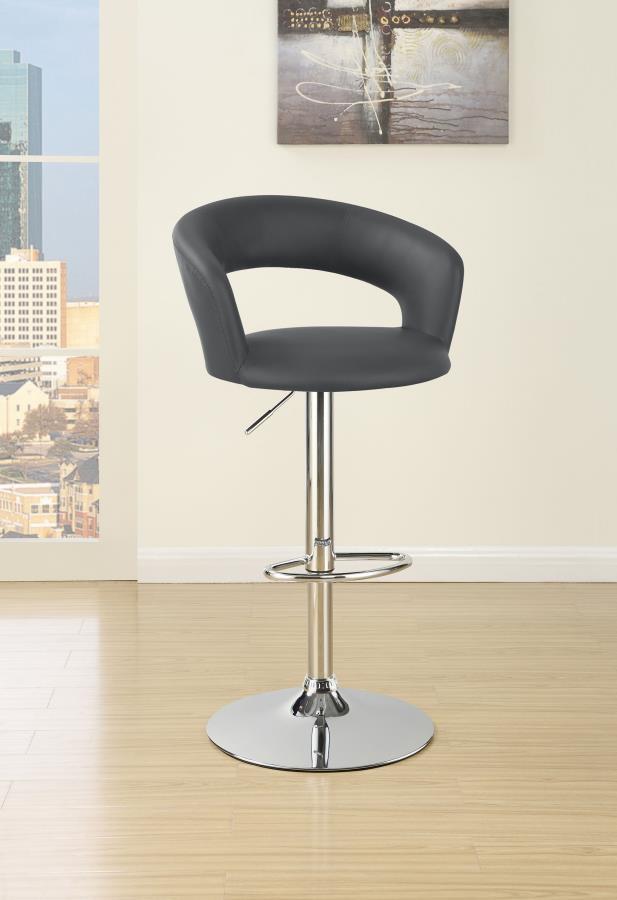 Barraza - Round Back 29″ Adjustable Height Bar Stool