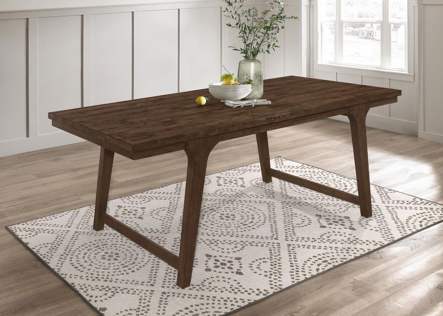 Reynolds - Rectangular Dining Table - Brown Oak