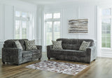 Lonoke - Living Room Set Dark Gray 2 Pc. Sofa, Loveseat by Signature Design by Ashley® | Bel Furniture