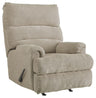 Man Fort - Rocker Recliner Beige by Signature Design by Ashley® | Bel Furniture