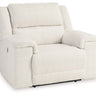 Keensburg - Wide Seat Power Recliner White by Signature Design by Ashley® | Bel Furniture