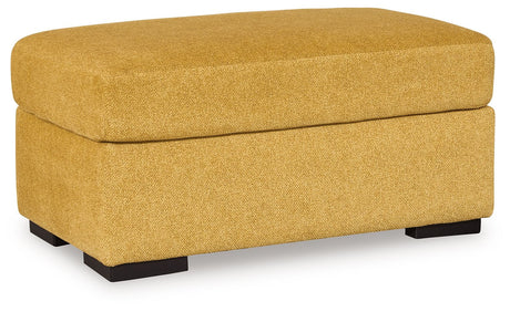Keerwick - Ottoman Yellow by Signature Design by Ashley® | Bel Furniture