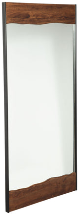 Panchali - Brown / Black - Floor Mirror by Signature Design by Ashley® | Bel Furniture