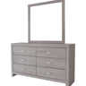 Jaylen - Dresser, Mirror Gray by Crown Mark | Bel Furniture
