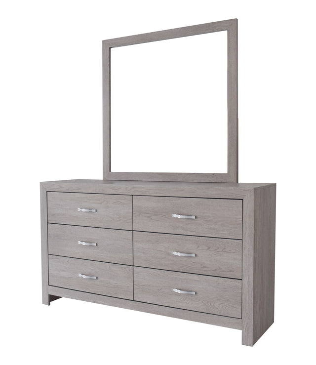Jaylen - Dresser, Mirror Gray by Crown Mark | Bel Furniture