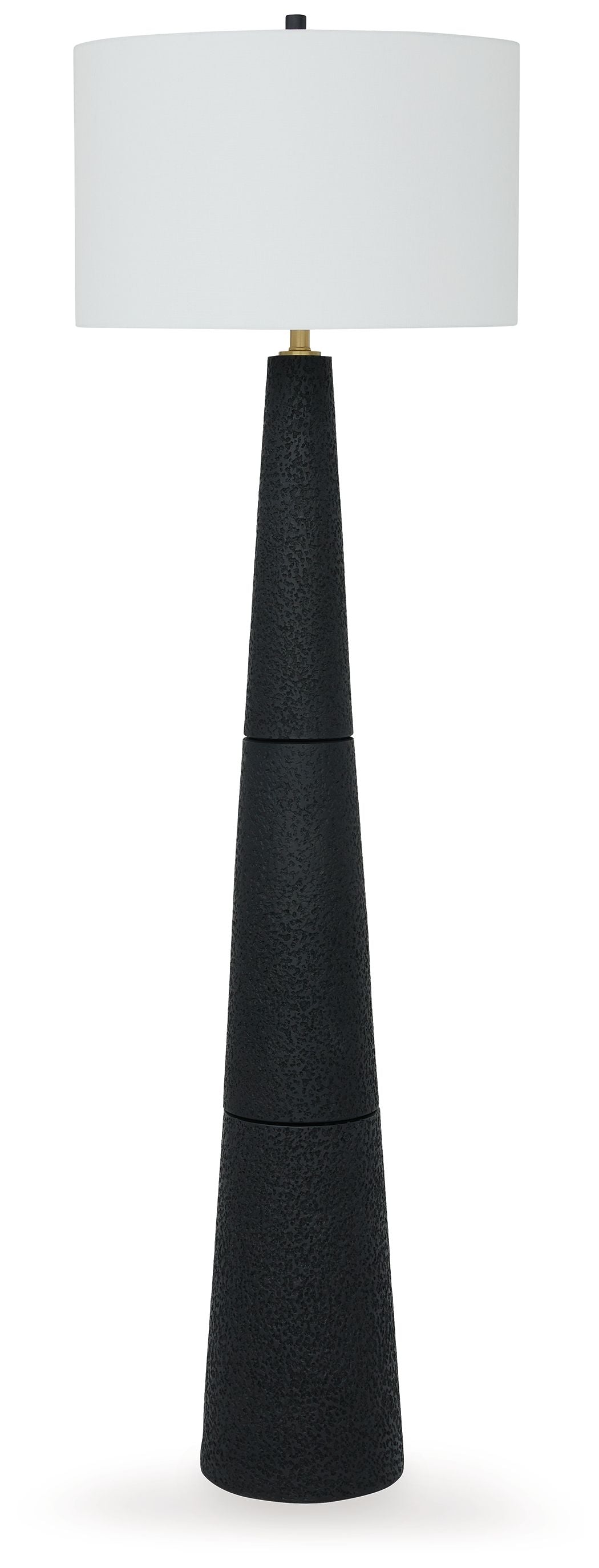 Hallburg - Black - Poly Floor Lamp by Signature Design by Ashley® | Bel Furniture