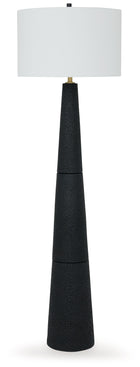 Hallburg - Poly Floor Lamp - Black