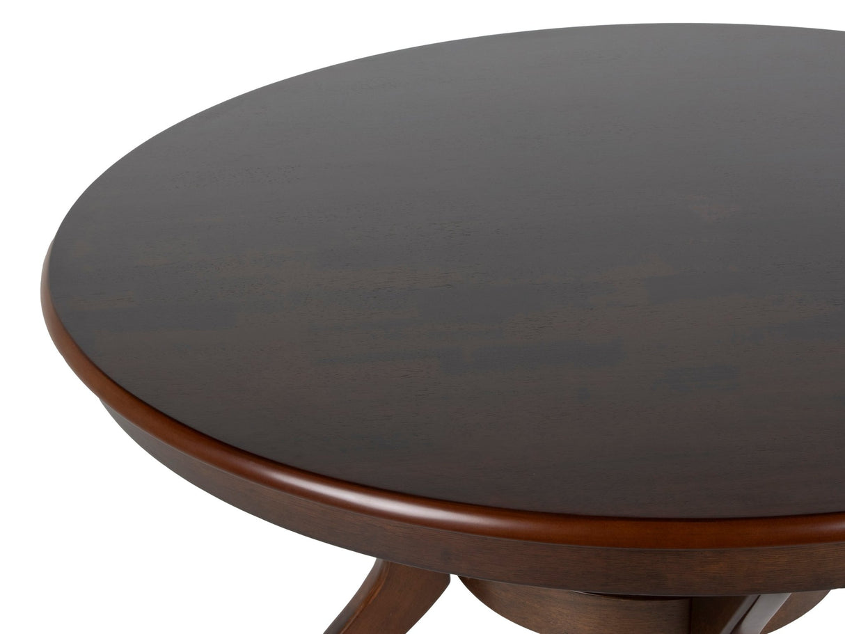 5 Piece Round Dining Room Set by Mollai Collections | Bel Furniture