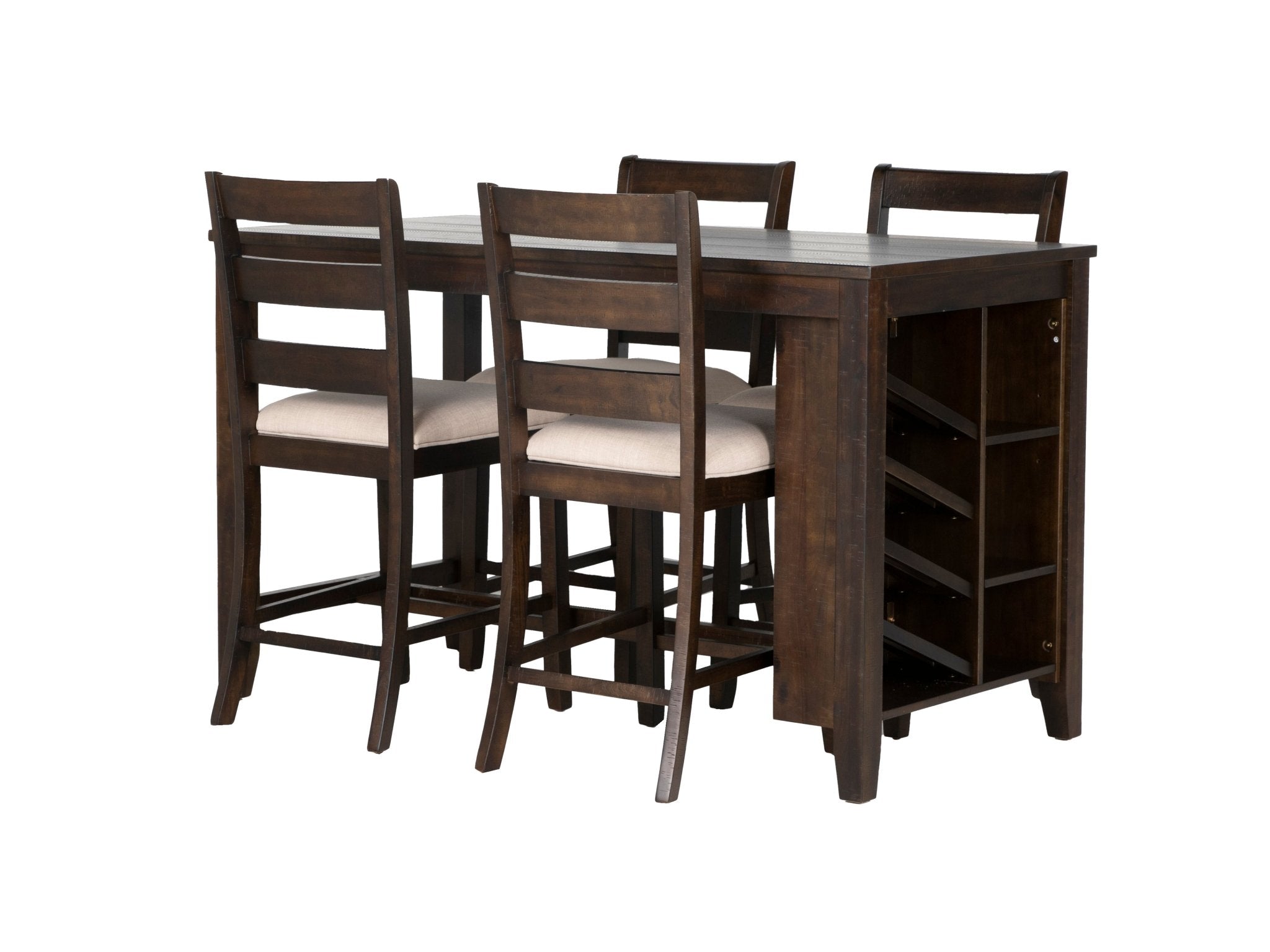 5 PIECE DINING ROOM SET - BEL Furniture