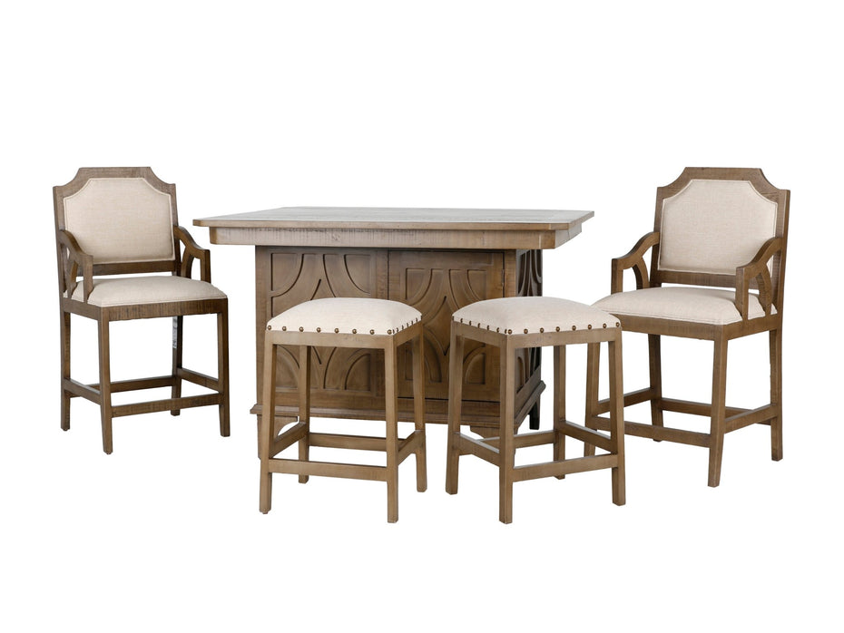 5 PIECE DINING TABLE SET - BEL Furniture