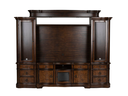 5 PIECE ENTERTAINMENT CENTER by Mollai Collections | Bel Furniture