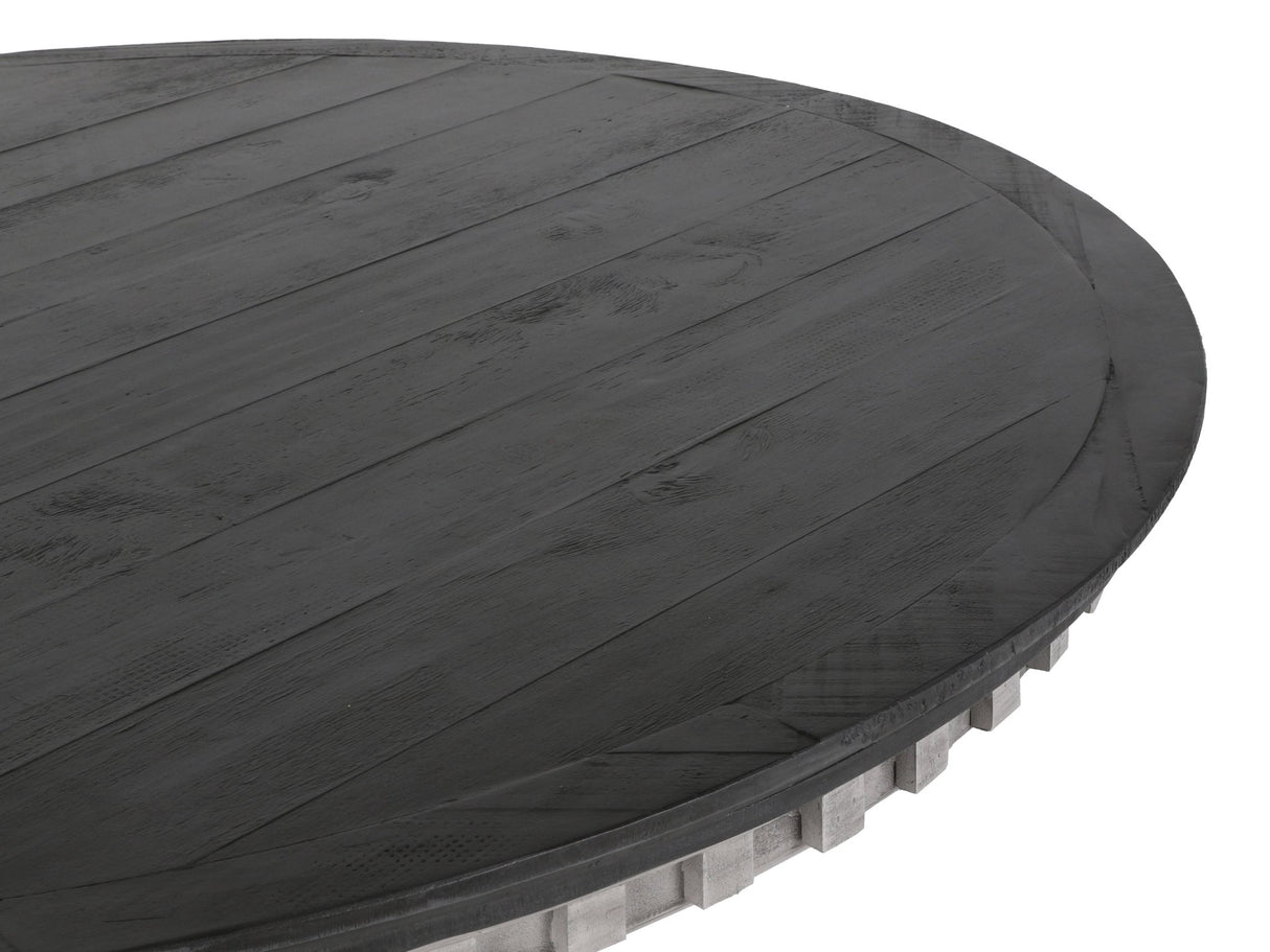 ALAMO 5 PIECE ROUND DINING TABLE SET by Mollai Collections | Bel Furniture