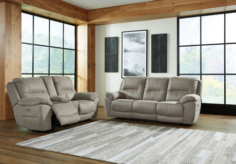 Next-Gen Gaucho - Power Reclining Living Room Set Beige 2 Pc. Reclining Sofa, Loveseat by Signature Design by Ashley® | Bel Furniture