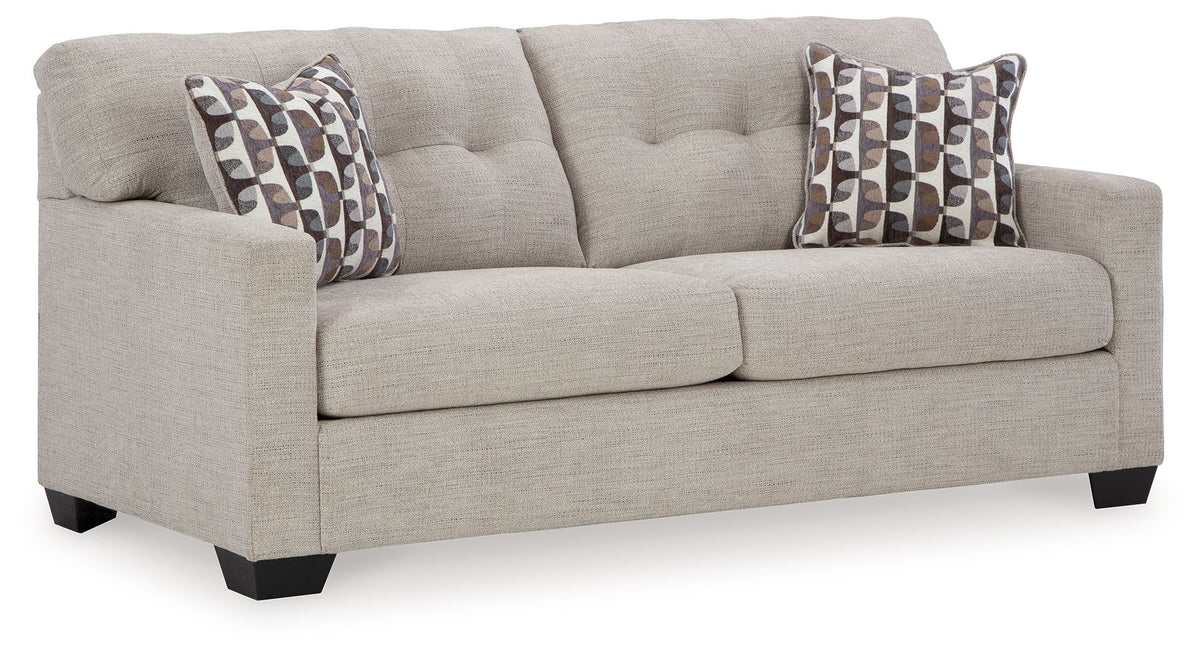Mahoney - Sofa Sleeper Pearl Silver Full by Signature Design by Ashley® | Bel Furniture