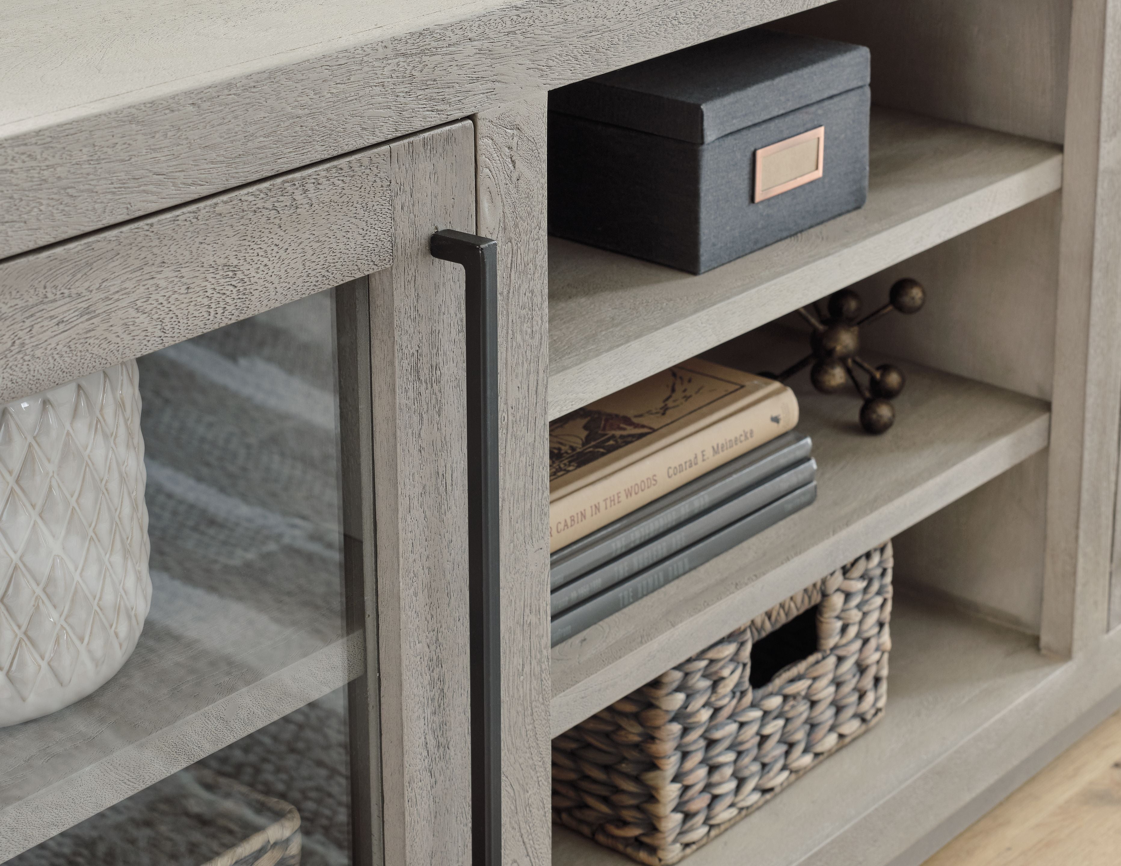 Lockthorne - Warm Gray - Accent Cabinet