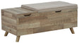 Gerdanet - Beige - Storage Bench by Signature Design by Ashley® | Bel Furniture
