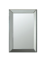 Pinciotti - Beveled Frame Wall Mirror - Silver by CoasterEveryday | Bel Furniture