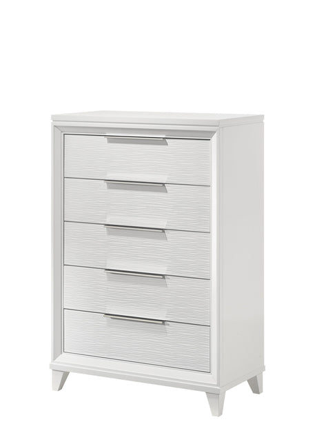 Cressida - Chest - White by Crown Mark | Bel Furniture