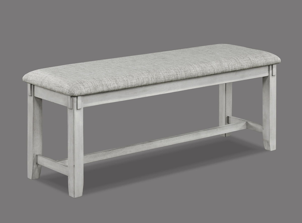 Clara - Bench - Drift Wood by Crown Mark | Bel Furniture