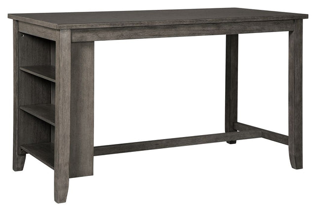 Caitbrook - Gray - Rectangular Dining Room Counter Table by Signature Design by Ashley® | Bel Furniture