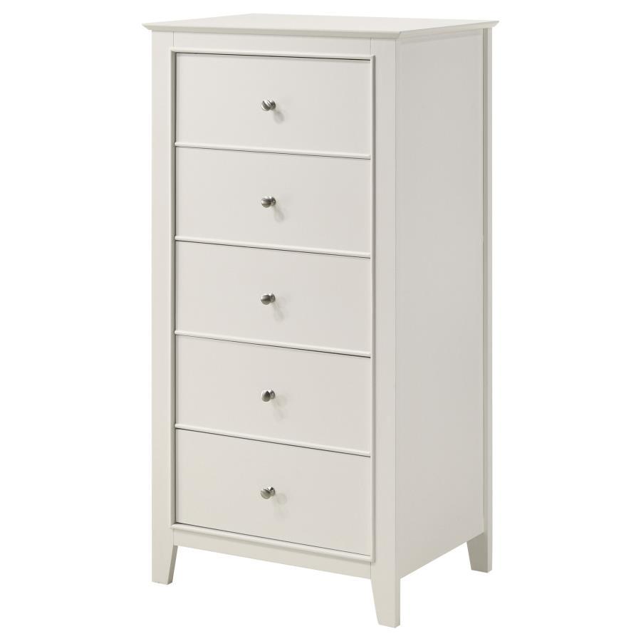 Selena - 5-Drawer Chest - Buttermilk