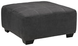 Ambee - Slate - Oversized Accent Ottoman by Benchcraft® | Bel Furniture
