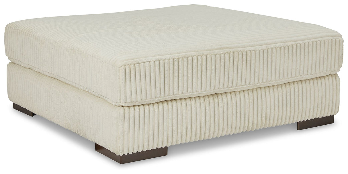 Lindyn - Oversized Accent Ottoman Beige by Signature Design by Ashley® | Bel Furniture
