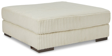 Lindyn - Oversized Accent Ottoman Beige by Signature Design by Ashley® | Bel Furniture