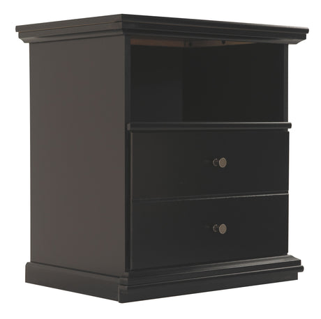 Maribel - Black - One Drawer Night Stand by Signature Design by Ashley® | Bel Furniture