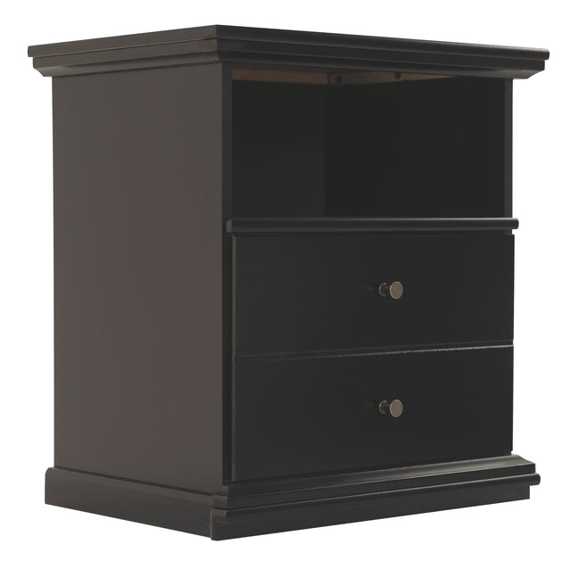 Maribel - Black - One Drawer Night Stand by Signature Design by Ashley® | Bel Furniture