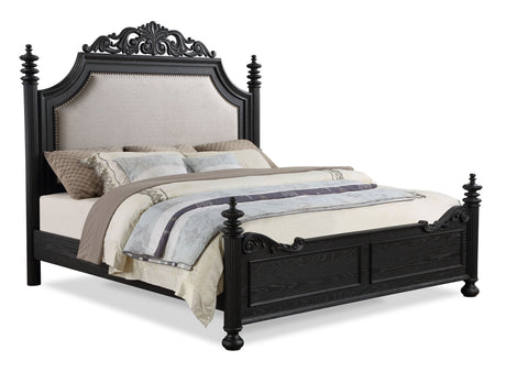 Kingsbury - Bed Black by Crown Mark | Bel Furniture