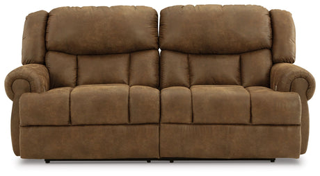 Boothbay - 2 Seat Reclining Sofa Dark Brown Power Reclining by Signature Design by Ashley® | Bel Furniture