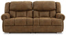 Boothbay - 2 Seat Reclining Sofa Dark Brown Power Reclining by Signature Design by Ashley® | Bel Furniture