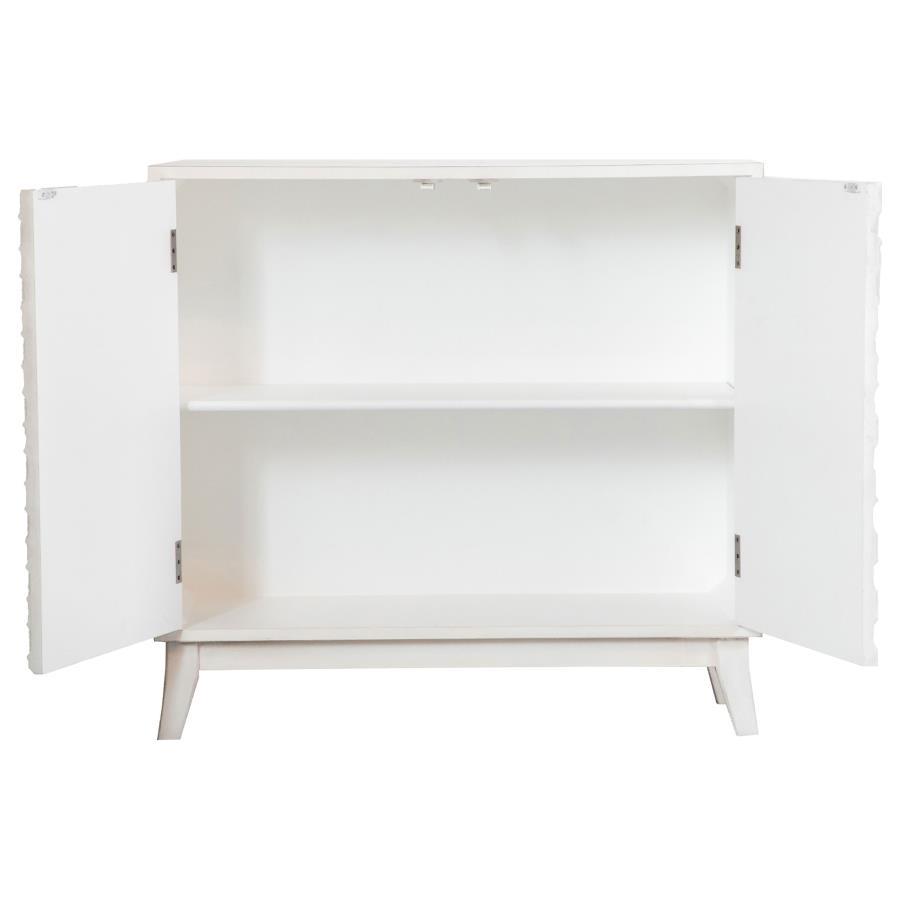 Gambon - Rectangular 2-Door Accent Cabinet - White