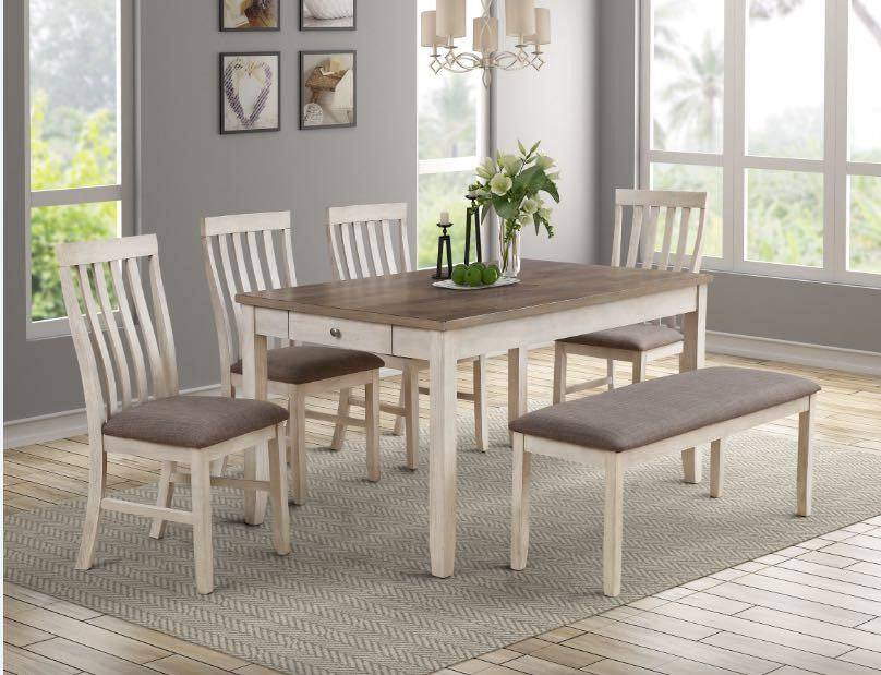 6 PIECE DINING ROOM SET by Mollai Collections | Bel Furniture