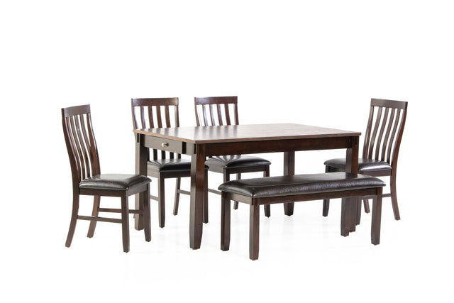 6 PIECE DINING ROOM SET by Mollai Collections | Bel Furniture