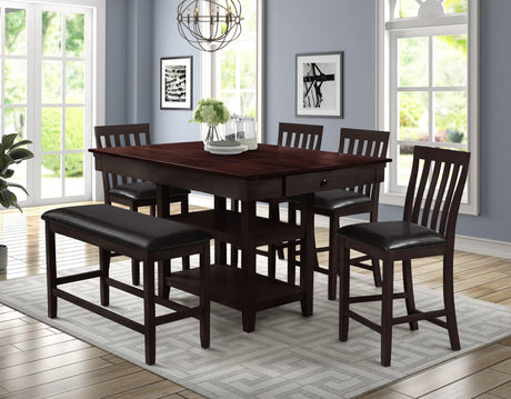 6 PIECE DINING ROOM SET by Mollai Collections | Bel Furniture