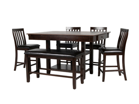 6 PIECE DINING ROOM SET by Mollai Collections | Bel Furniture