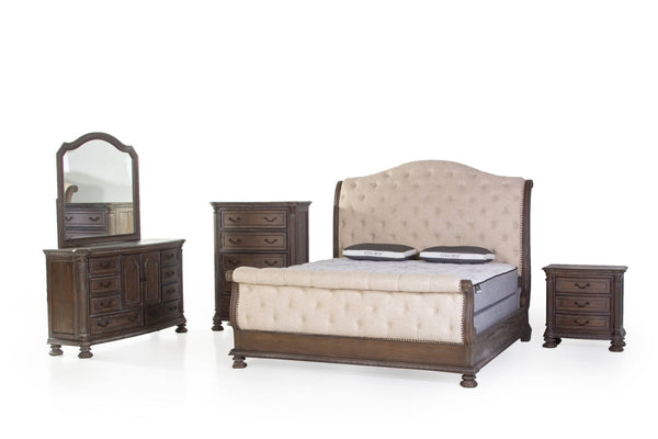 6 Piece King Bedroom Set - BEL Furniture