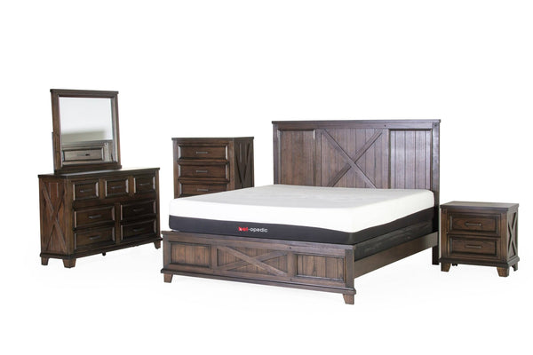 6 PIECE KING BEDROOM SET - BEL Furniture