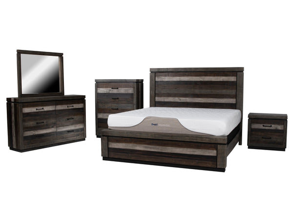 6 PIECE KING BEDROOM SET - BEL Furniture