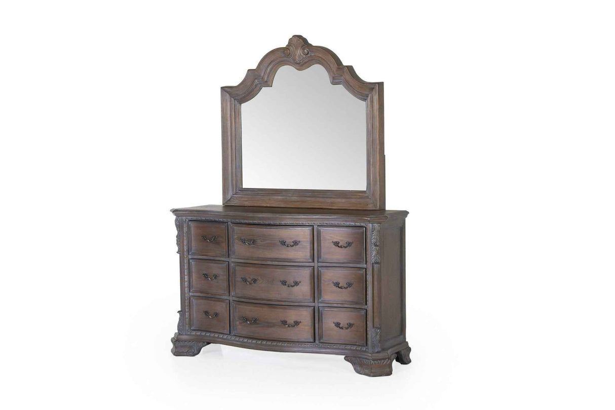 6 Piece King Bedroom Set by Mollai Collections | Bel Furniture