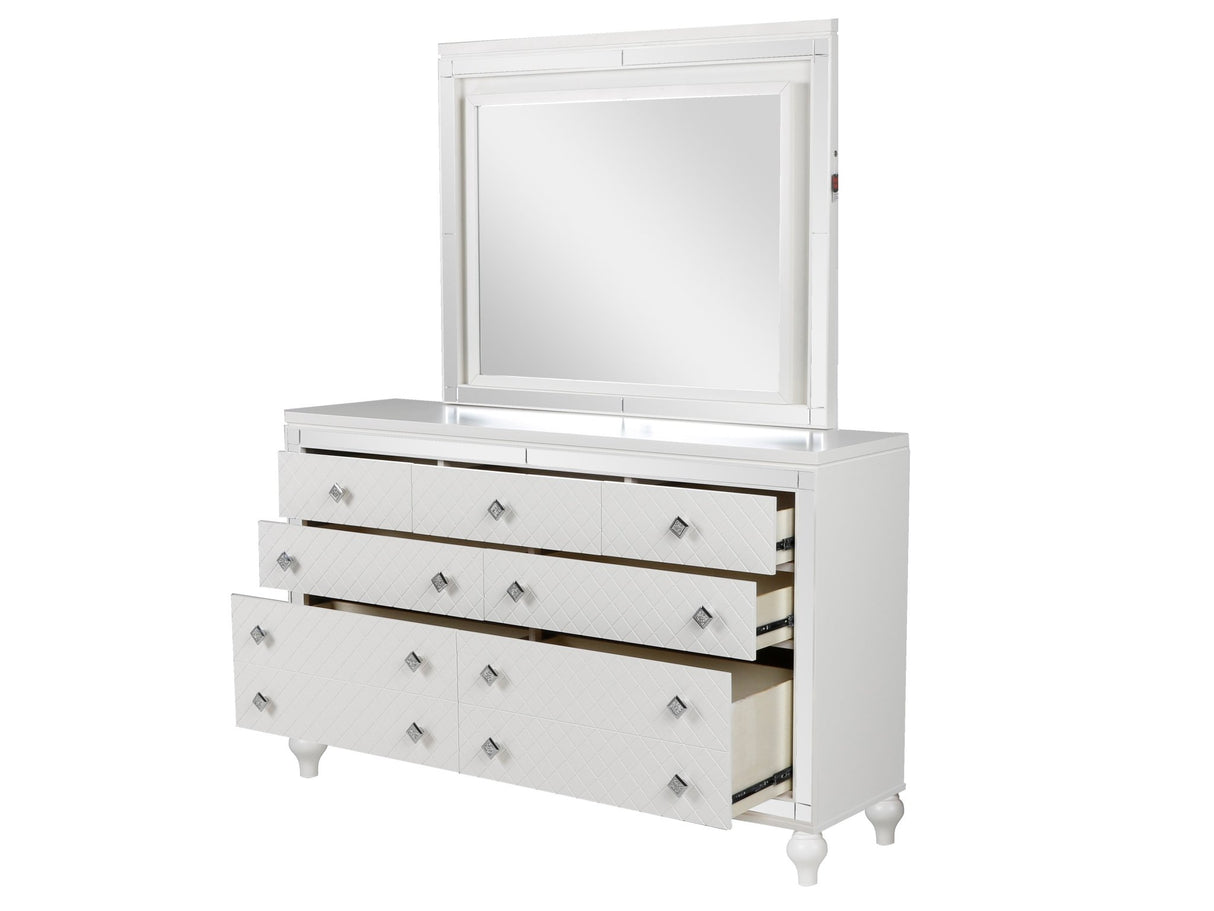 6 PIECE KING BEDROOM SET by Mollai Collections | Bel Furniture