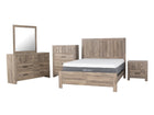 6 Piece Modern Farmhouse Bedroom Set - Queen