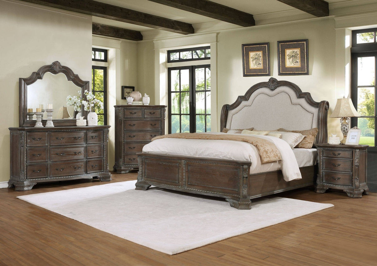 6 Piece Queen Bedroom Set by Mollai Collections | Bel Furniture