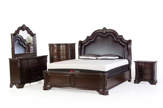 6 Piece Queen Bedroom Set - BEL Furniture