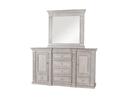 6-Piece Gray Panel Bedroom Set - Queen by Mollai Collections | Bel Furniture