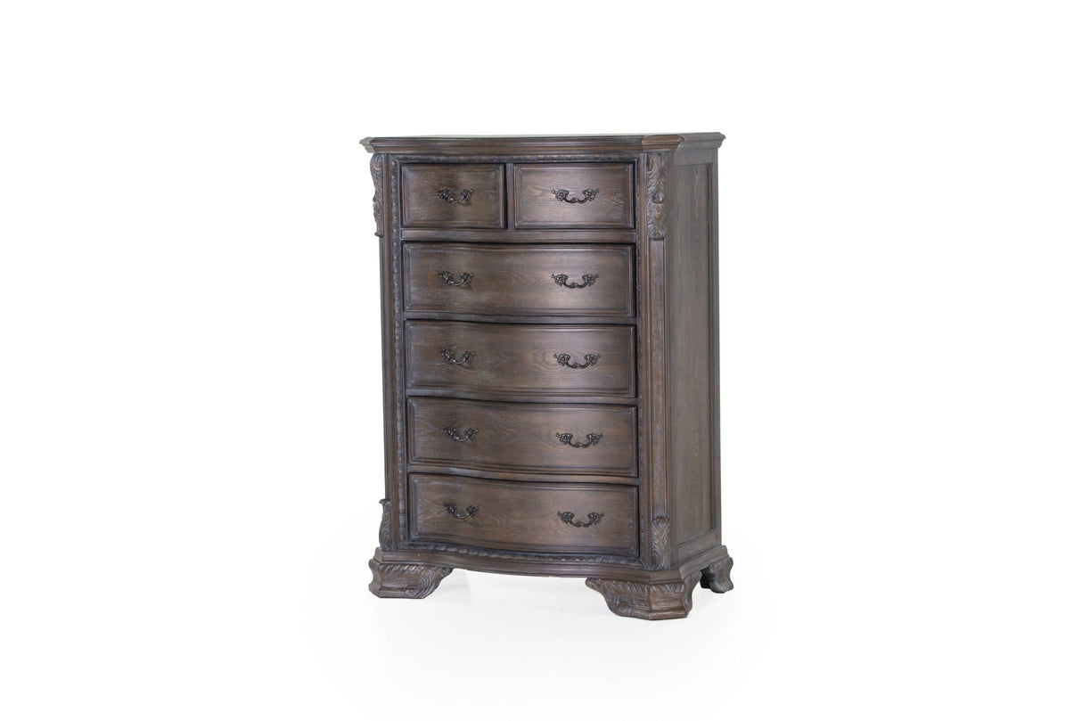 6 Piece Queen Bedroom Set by Mollai Collections | Bel Furniture