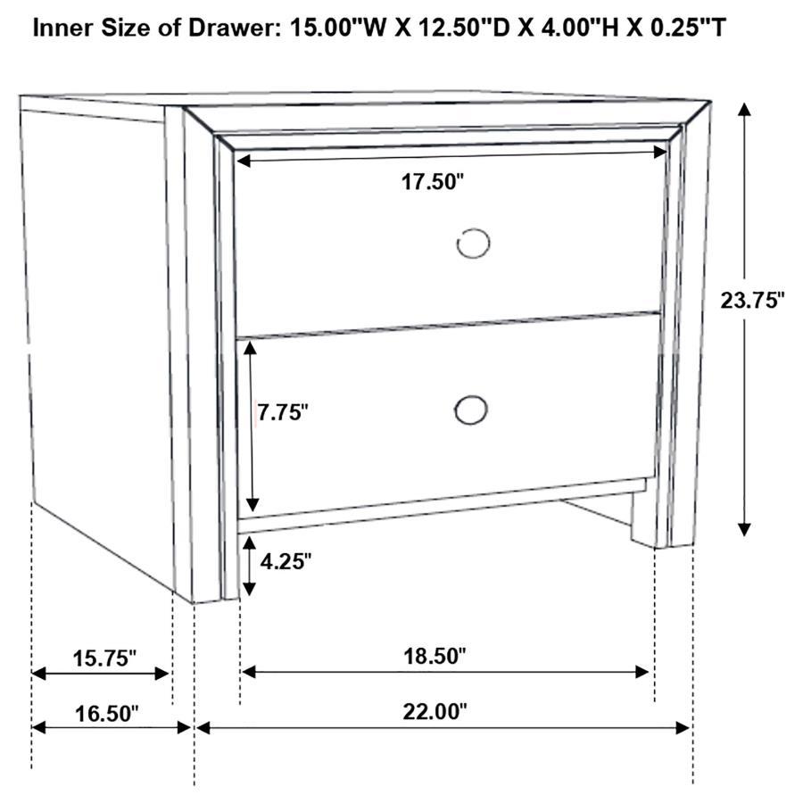 Serenity - Sleigh Bedroom Set