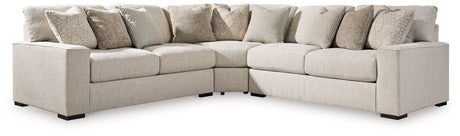 Ballyton - Sectional Beige 3 Pc. Sectional by Benchcraft® | Bel Furniture
